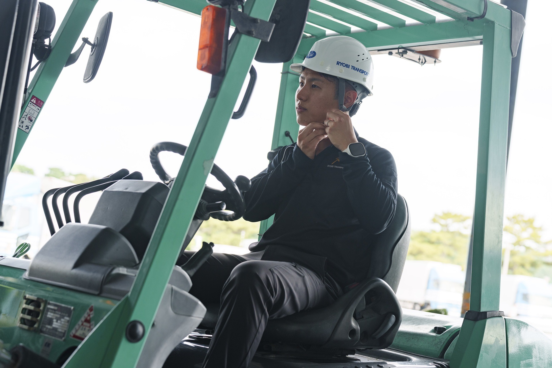 9:30 荷卸し場所到着